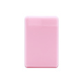 Atomizador de perfume de plástico de bolso rosa recarregável